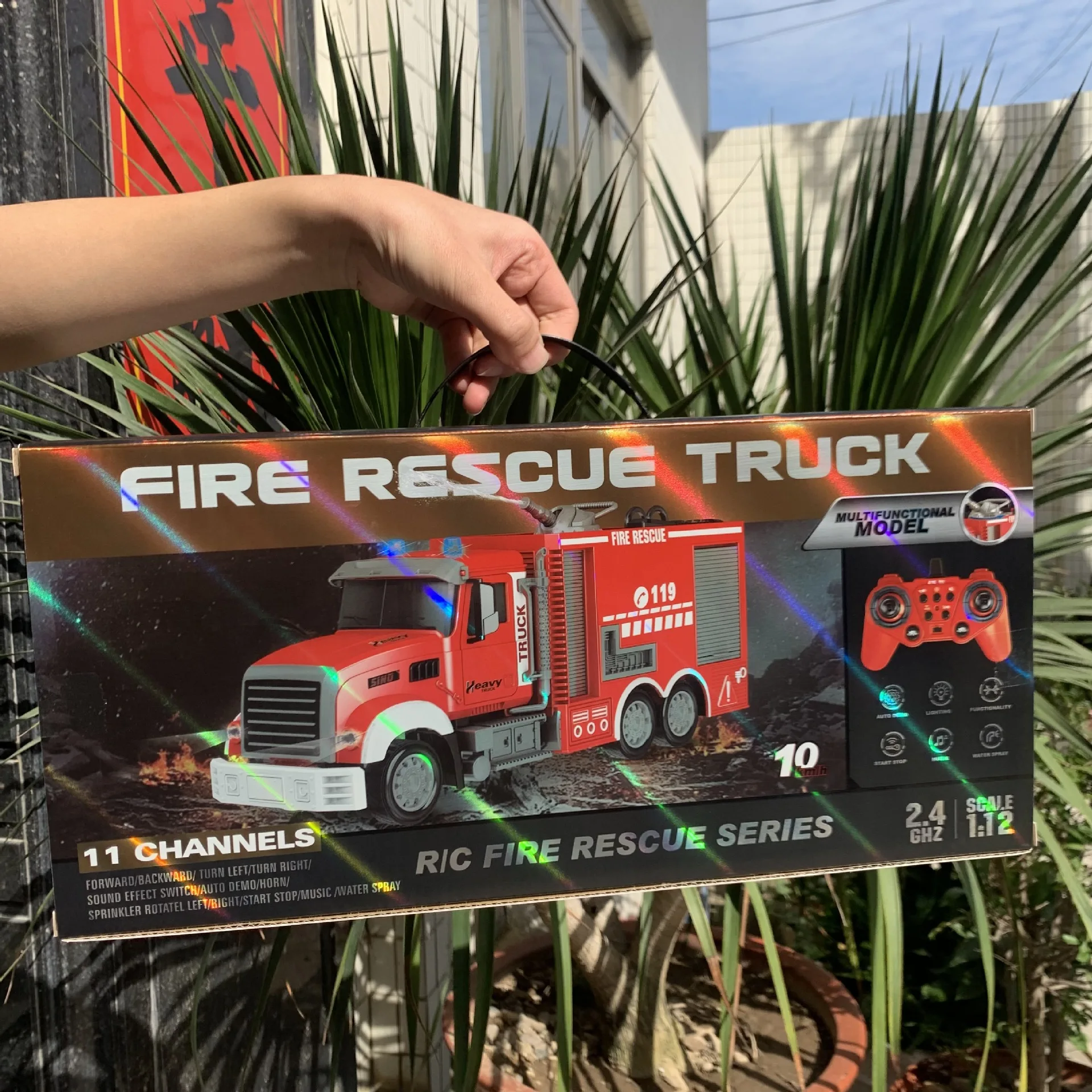 2.4G 11CH Remote Control Ladde - Fire Escape Ladder reseña y precio