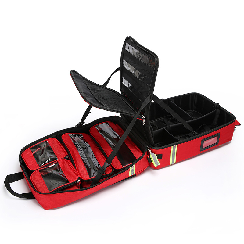 Large Capacity Empty Trolley F - First Aid Bag Kit reseña y precio