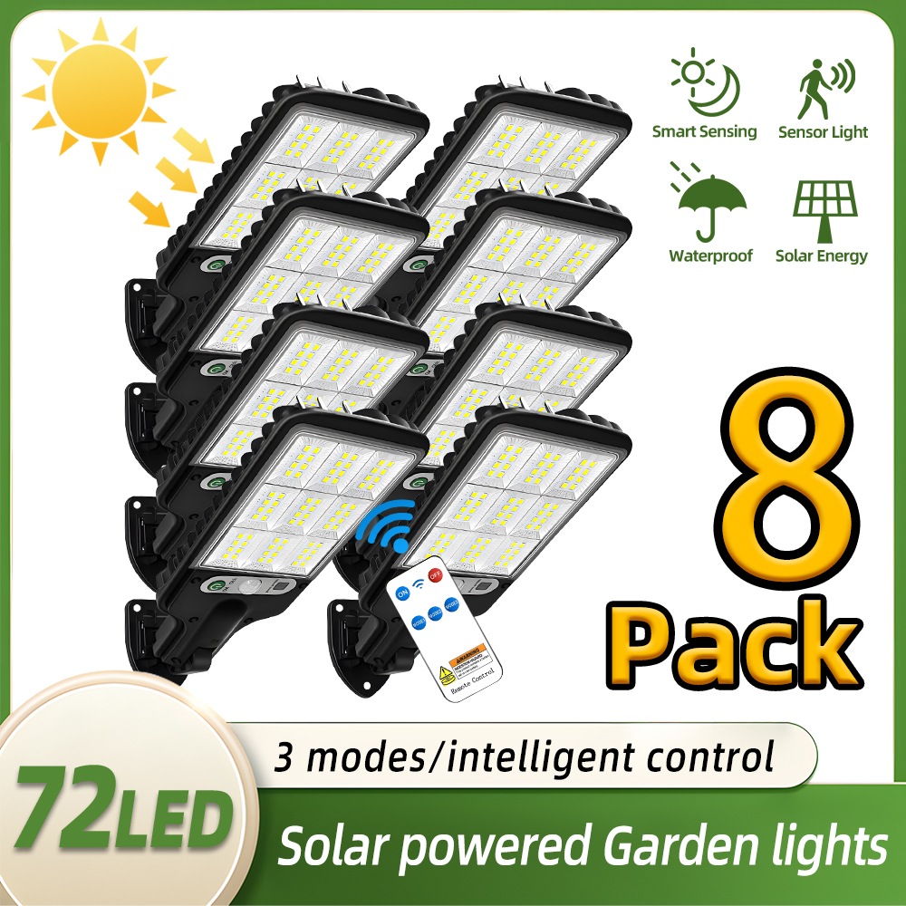 1/8pc Solar Outdoor Floodlight - Power Outage Light reseña y precio