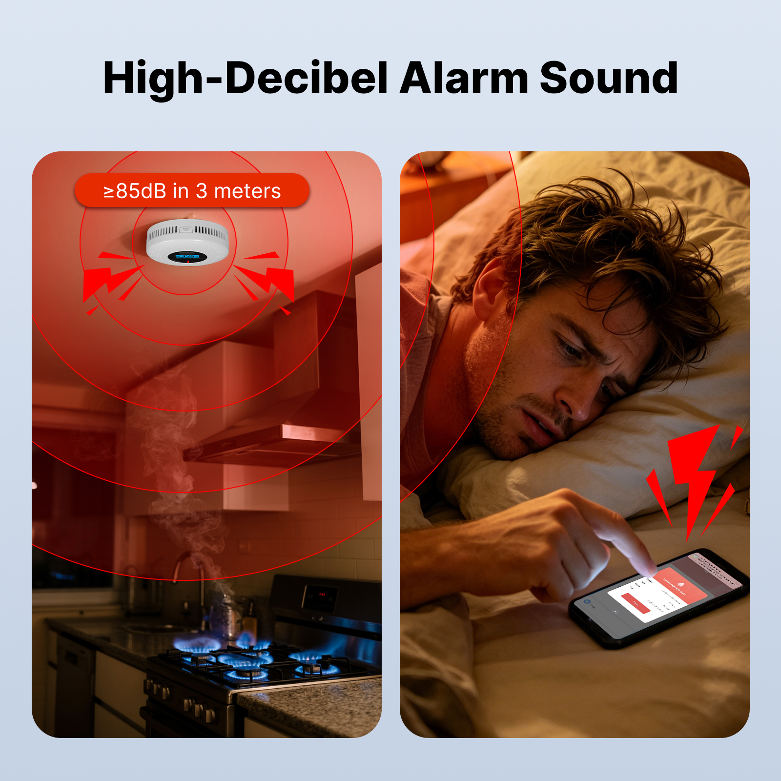MOES Tuya Zigbee Smart Smoke C - Co Detector Plug reseña y precio