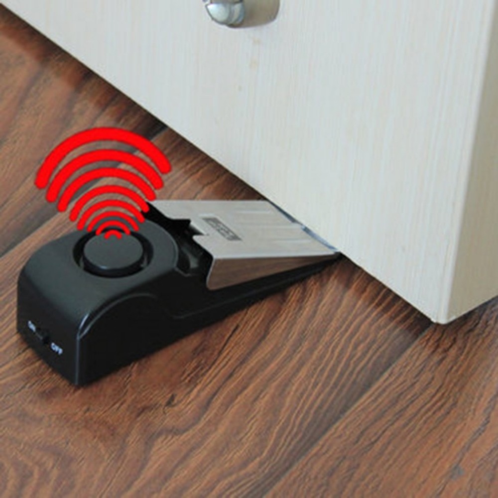 125 DB Anti-theft Burglar Stop - Door Stop Alarm reseña y precio