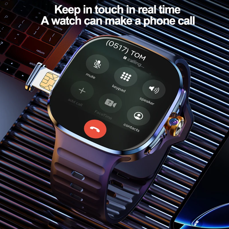 New Large Screen Smartwatch 4G - Window Lock Bar reseña y precio