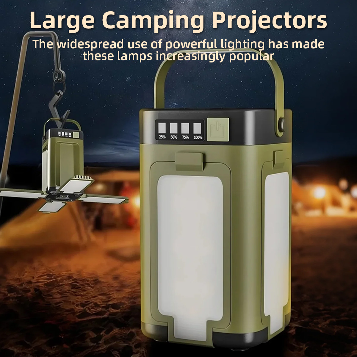 Portable Four-Leaf Clover Camp - Power Outage Light reseña y precio