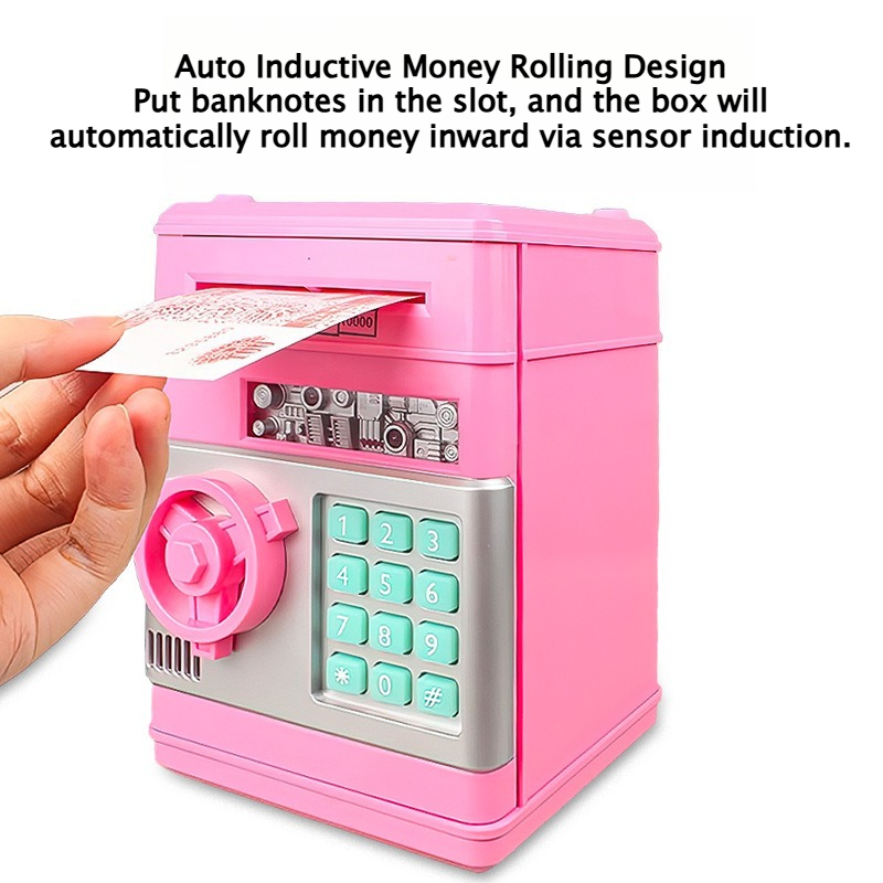 Creative Kids Piggy Bank Autom - Lockbox Key Secure reseña y precio
