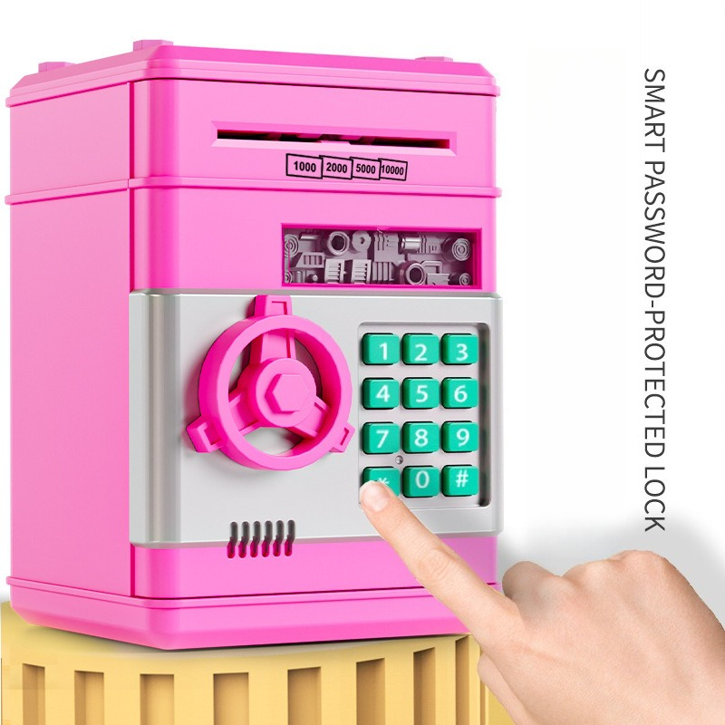 Creative Kids Piggy Bank Autom - Lockbox Key Secure reseña y precio