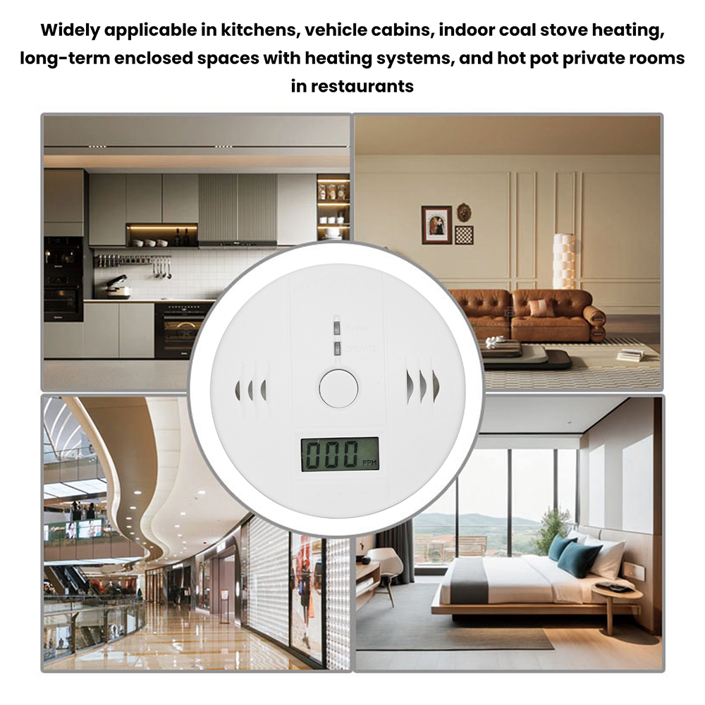 Battery Powered Carbon Monoxid - Smoke Detector Interconnected reseña y precio