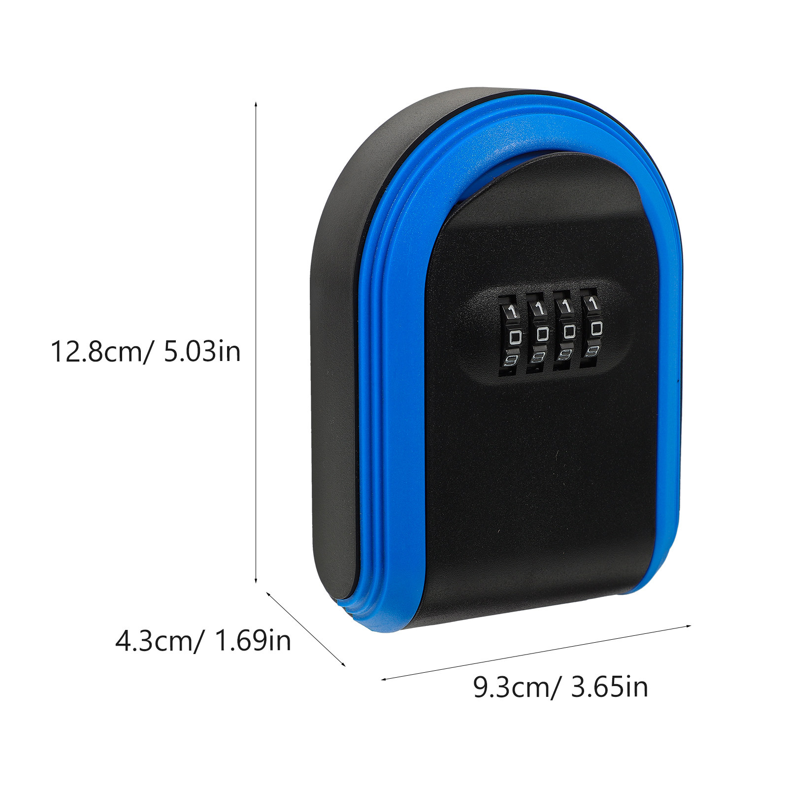 Key Lock Box Wall Mount Plasti - Lockbox Key Secure reseña y precio