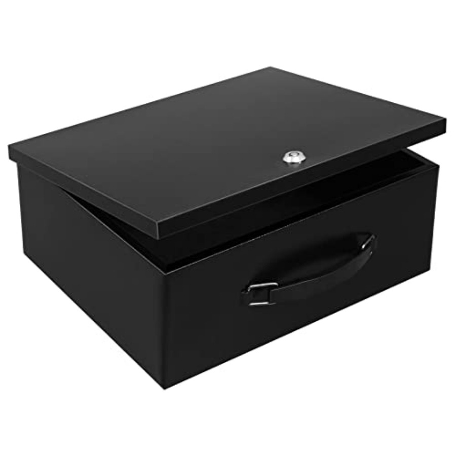 Portable Metal Safe Box with K - Fire Safe Document reseña y precio