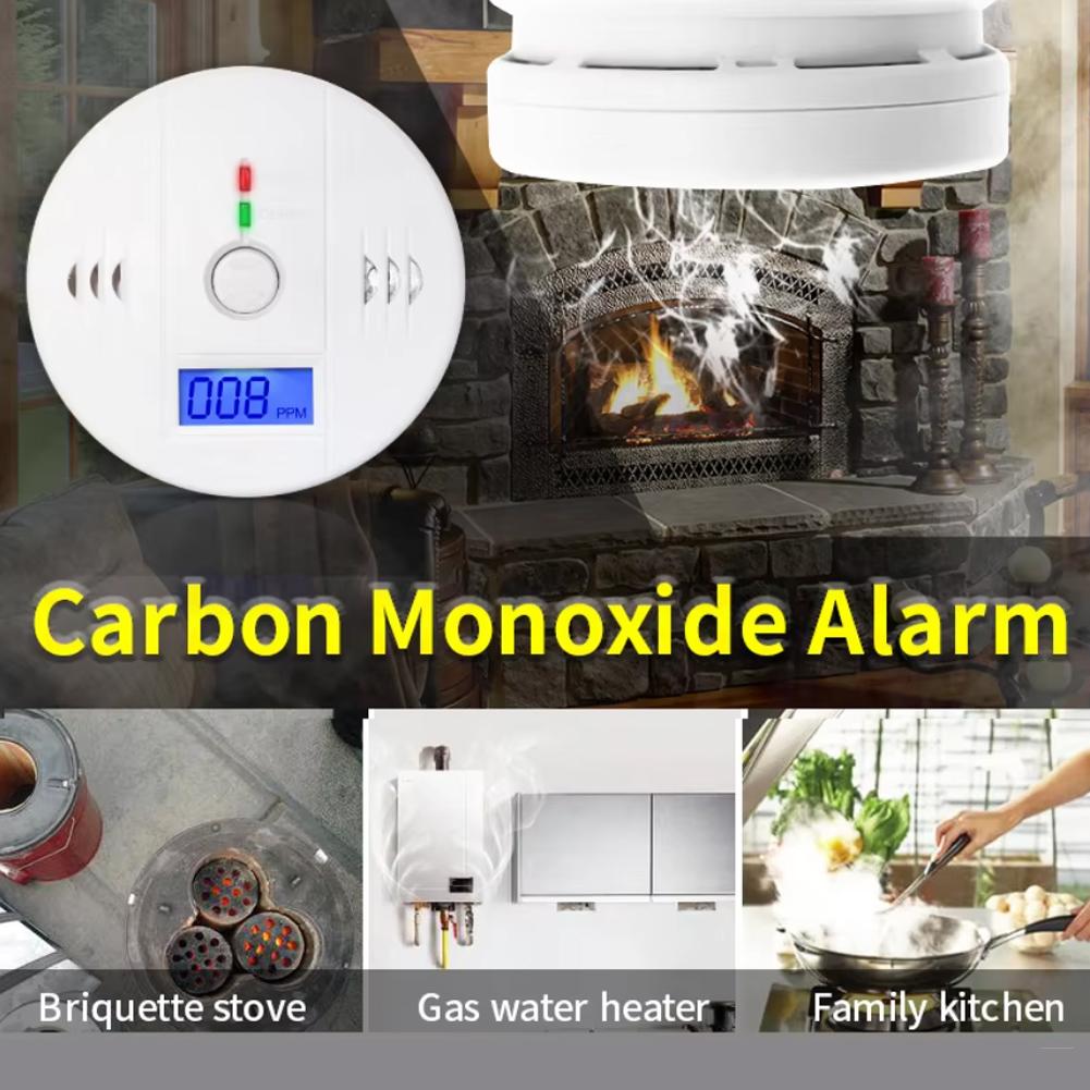 Household Carbon Monoxide Alar - Smoke Detector Interconnected reseña y precio
