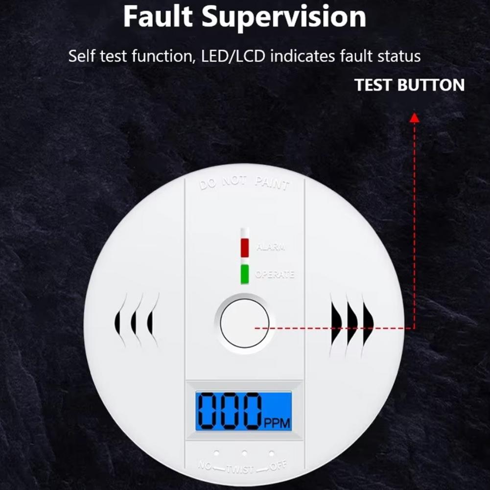 Household Carbon Monoxide Alar - Smoke Detector Interconnected reseña y precio