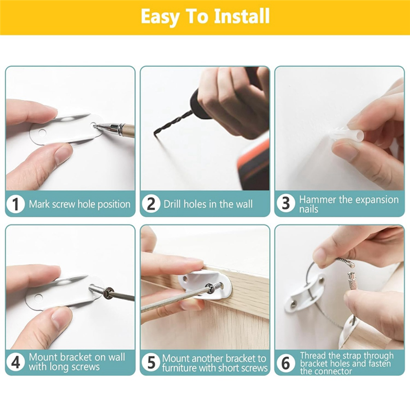 Furniture Anchors For Baby Pro - Earthquake Anchor Strap reseña y precio